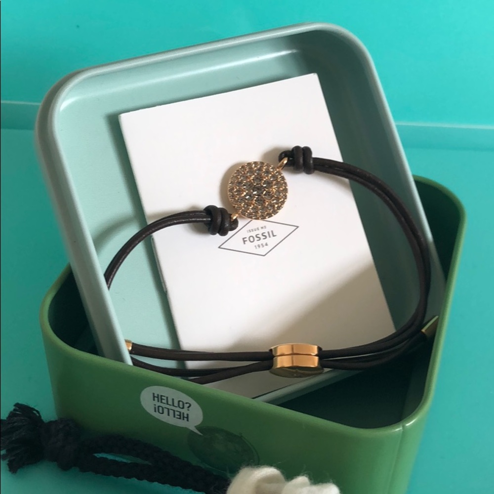 Fossil Slide Bracelet NWOT